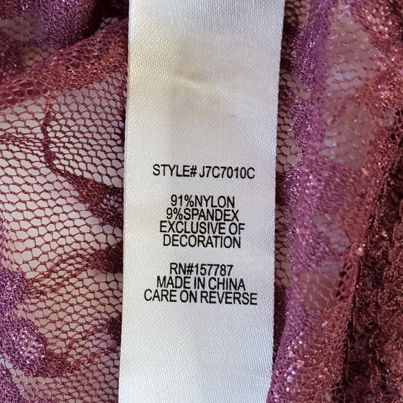 Full Circle Trends Lace Embroidered Duster Size L Sheer Long Cardigan Festival - Picture 13 of 15